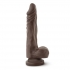 Mr. Skin Stud Muffin: 8.5-Inch Chocolate Brown Dildo