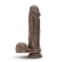 Mr. Magic 9 inches Chocolate Brown Dildo with Suction Cup