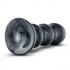 Jet Black Jack Carbon Metallic Black Butt Plug