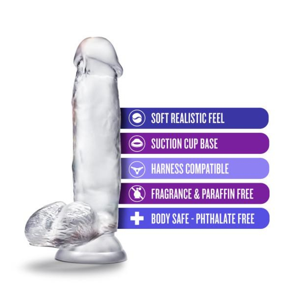 B Yours Diamond Gleam Clear Dildo