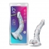 Realistic B Yours Diamond Luster - Clear Dildo