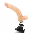 Loverboy Big Boss Man Beige Vibrating Dildo - Realistic Pleasure Tool