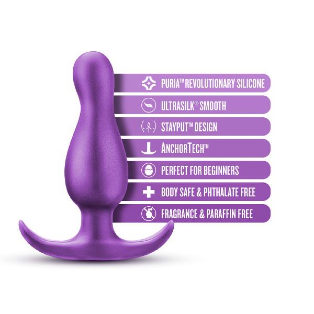 Anal Adventures Matrix Quantum Plug Galactic Purple