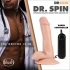 Dr. Skin Dr. Spin 6in Gyrating Realistic Dildo - Vanilla