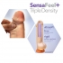 Dr Skin Plus 8in Posable Dildo with Balls - Vanilla Beige