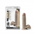 Dr. Skin Plus 7-Inch Poseable Girthy Dildo - Vanilla