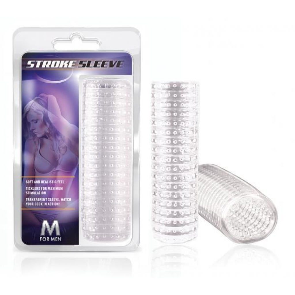 5.5 Inch Jelly Stroke Sleeve Clear