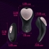 Temptasia Heartbeat Remote-Controlled Panty Vibe: Pink