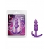 B Yours Triple Bead Anal Plug - Purple