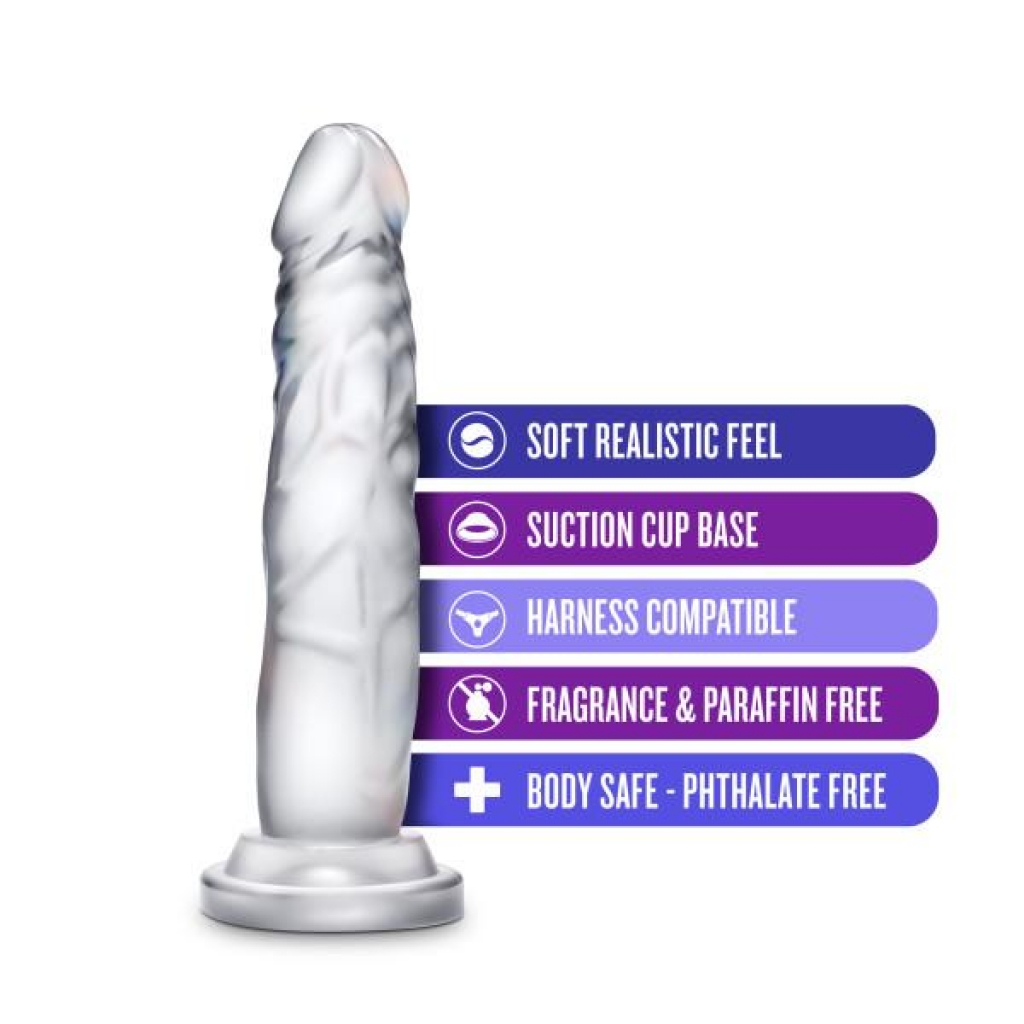 B Yours Diamond Crystal Dildo - Elegant Clear Design