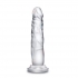 B Yours Diamond Crystal Dildo - Elegant Clear Design