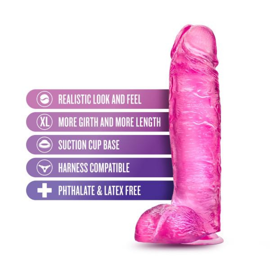 B Yours Plus Big N Bulky Pink Dildo