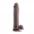 Big John 11.5 inches - Dual Density Dildo in Brown