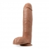 Au Naturel Huge 10-in Dildo - Mocha