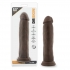 Dr Skin 9.5 Inches Cock in Chocolate Brown