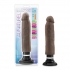 Sensa Feel Magnum Vibrating Dong - Chocolate Brown, 11 inches