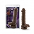 Loverboy The DJ Realistic Dildo - Chocolate Brown