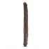 Dr. Skin 14 Inch Double Dildo - Chocolate Brown