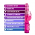 Romping Rabbit Fuchsia Pink Vibrator - Playful Pleasure