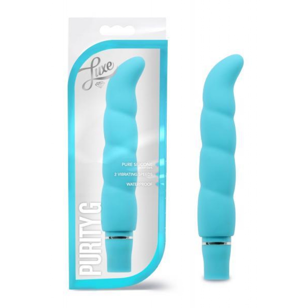 Purity G Silicone Vibe - Aqua Blue