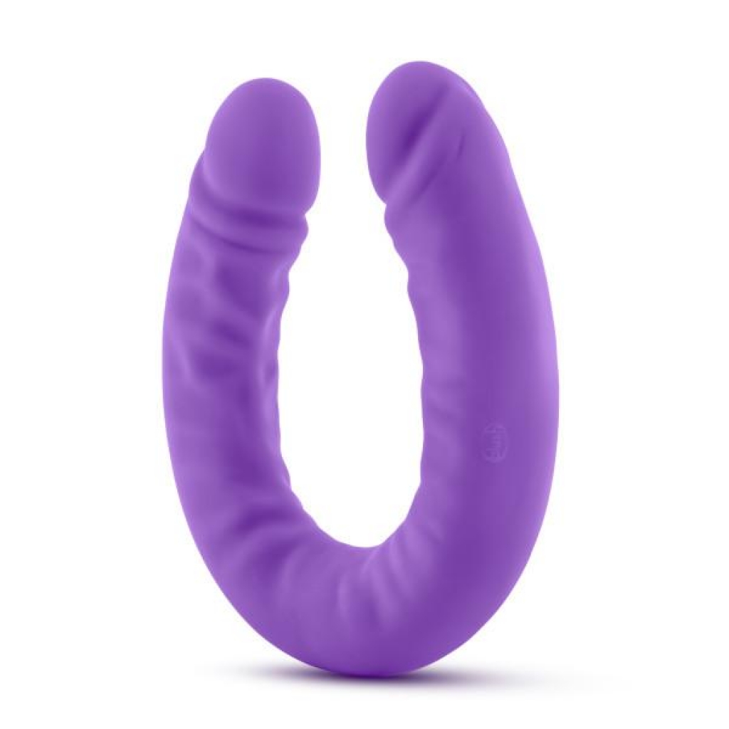 Ruse 18 Inches Silicone Purple Double Dong