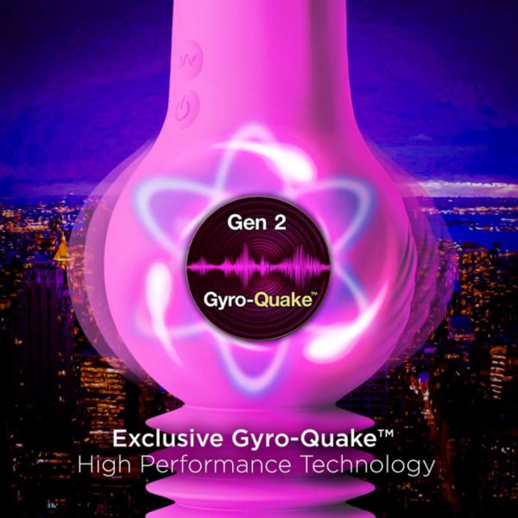 Impressions New York Gyroquake Dildo: Unique Gyrating Pleasure