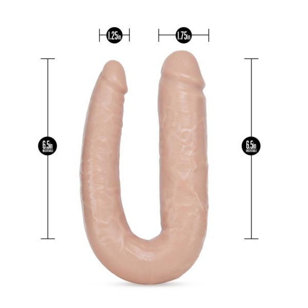 Dr Skin Double 18-Inch Dildo - Beige