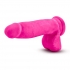 Au Naturel Bold Pleaser 7 Inch Dildo - Pink