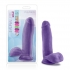 Au Naturel Bold Pleaser - 7-Inch Dildo - Purple