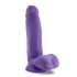 Au Naturel Bold Pleaser - 7-Inch Dildo - Purple