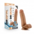 Dr. Skin Glide 7 Inch Self-Lubricating Dildo - Mocha