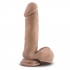 Au Naturel 8 inches Sensa Feel Dildo - Latin Tan