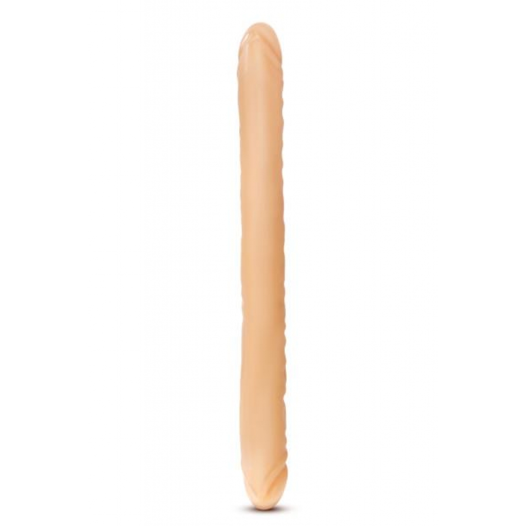 B Yours 18-Inch Double Dildo - Beige