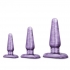 B Yours Anal Trainer Kit Purple Swirl