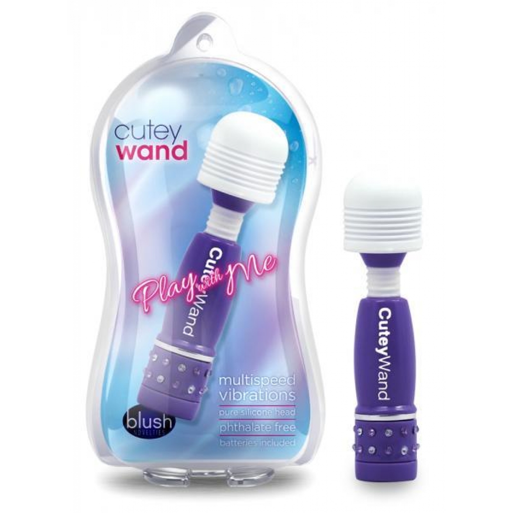 Cutey Wand Mini Massager – Purple.