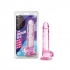 Naturally Yours 7-Inch Rose Crystalline Dildo