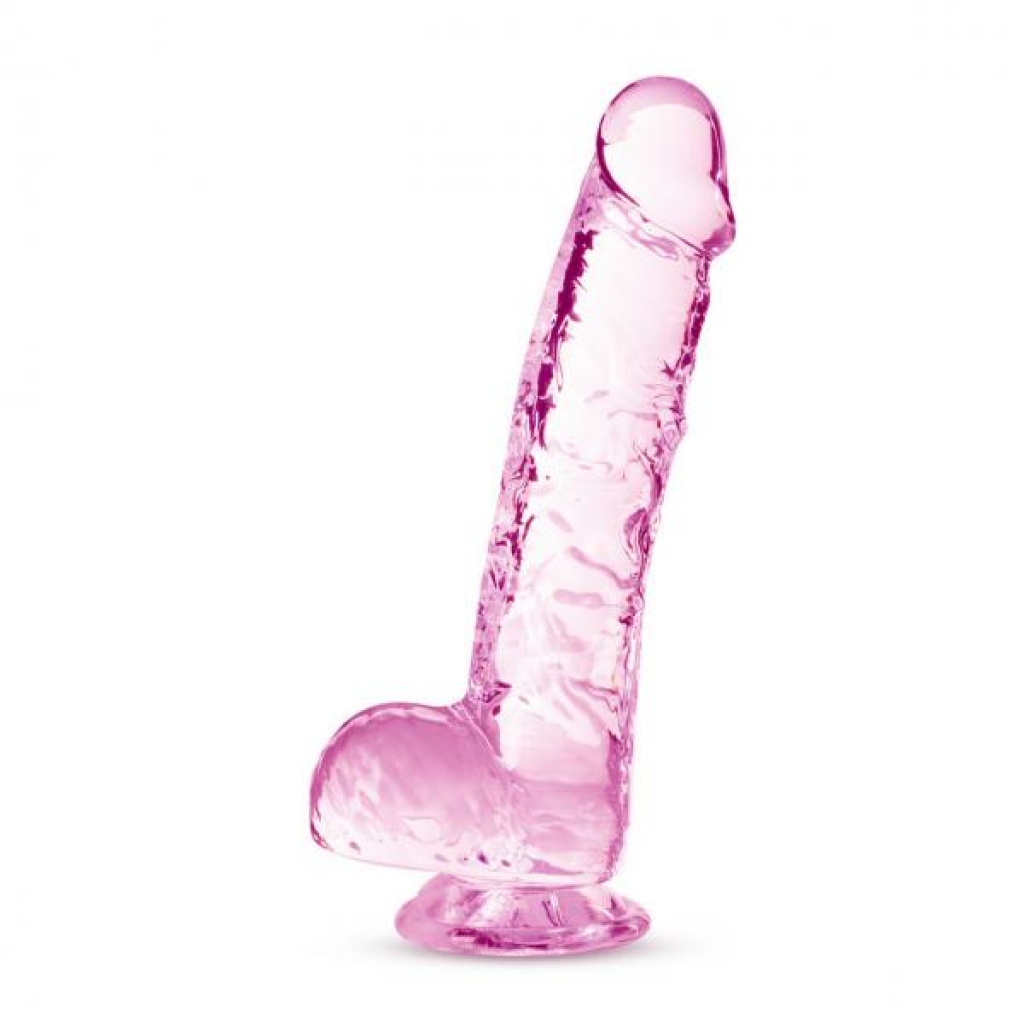 Naturally Yours 6-Inch Rose Crystalline Dildo