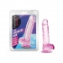 Naturally Yours 6-Inch Rose Crystalline Dildo