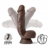 Dr. Skin Dr. Beckham Silicone 7in Thumping Dildo with Remote - Vanilla Beige