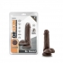 Dr. Skin Silicone Dr. Daniel 6-Inch Realistic Dildo - Chocolate