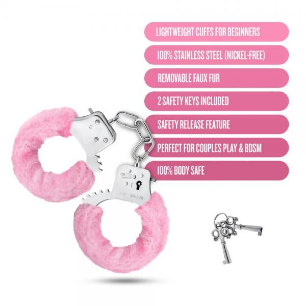 Temptasia Luxurious Beginner Cuffs - Pink