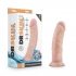 Dr. Skin Glide 8 Self-Lubricating Dildo in Vanilla