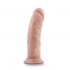 Dr. Skin Glide 8 Self-Lubricating Dildo in Vanilla