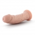 Dr. Skin Glide 8 Self-Lubricating Dildo in Vanilla