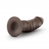 Au Naturel 8 inches Dildo with Suction Cup – Realistic Pleasure in Brown