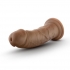 Au Naturel 8-Inch Dildo with Suction Cup - Mocha