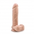 Ultra-Realistic 9.5 Inches Dildo with Suction Cup - Beige