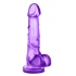 Sweet N Hard 4 Dong with Suction Cup & Balls - Purple