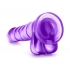 Sweet N Hard 4 Dong with Suction Cup & Balls - Purple