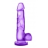 Sweet N Hard 4 Dong with Suction Cup & Balls - Purple